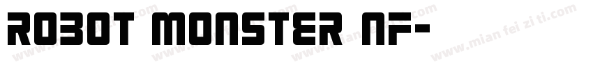 Robot Monster NF字体转换